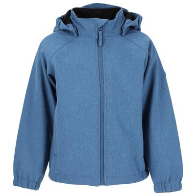 ZIG ZAG - Kid's Bjorn - Softshelljacke Gr 128 - 8 years blau Image