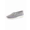 Slipper CLASSIC, Damen, Gr. 37, grau, Glattleder, Nubukleder, Nubukleder, klassisch, Schuhe
