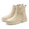 Stiefelette VIVANCE "Boots, Stiefel", Damen, Gr. 37, beige, Obermaterial: 100% Lederimitat. Futter: 100% Textilmaterial. Decksohle: 100% Textilmaterial. Laufsohle: 100% Synthetik, unifarben, Strukturmuster, casual, Schuhe, mit raffinierten...