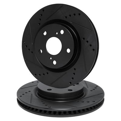 R1 Concepts Brake Disc eLINE Black Series, Front, 1 Year Limited Warranty WHPN1-76030