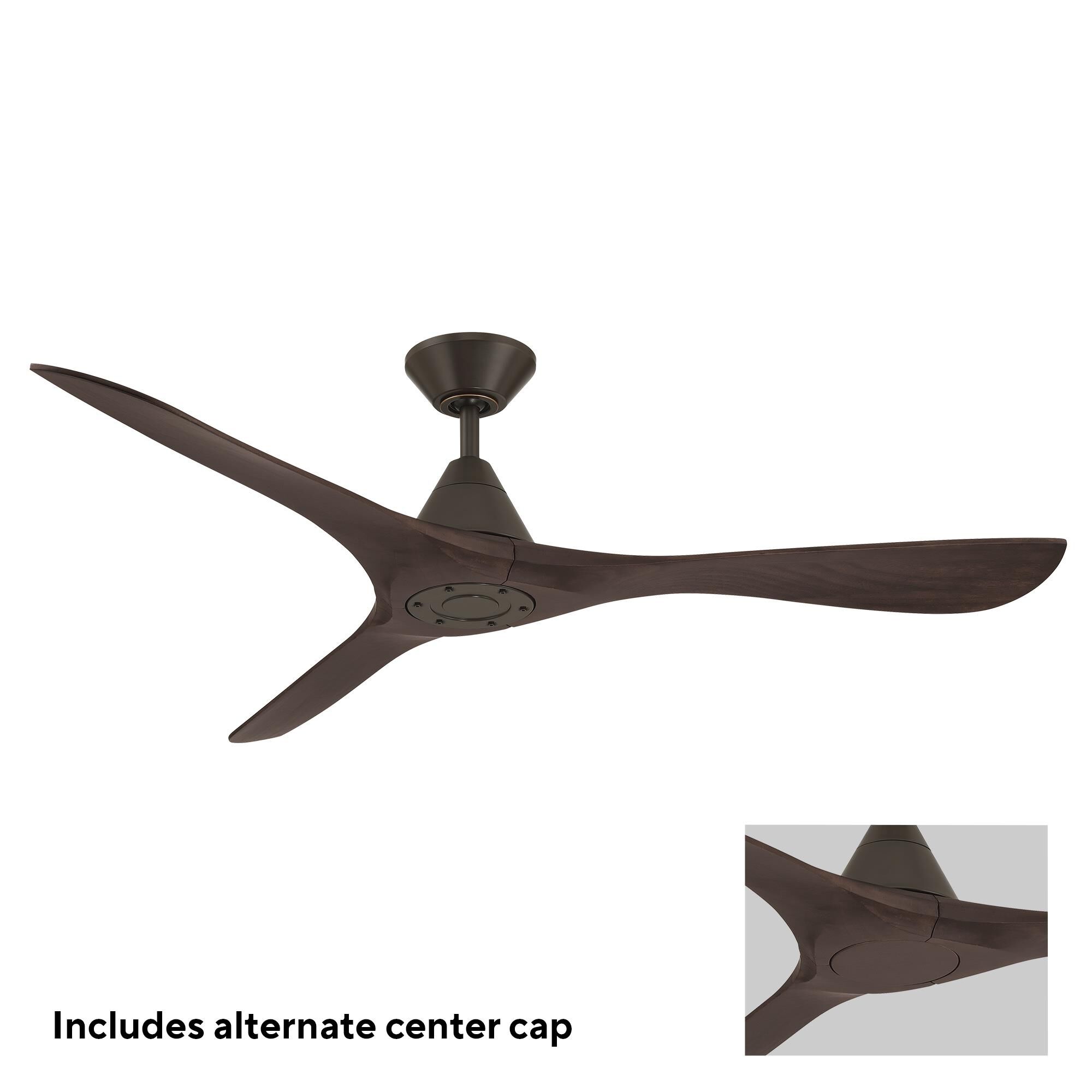 Modern Forms Carve 60 Inch Ceiling Fan - FR-D2504-60-BZ/DW