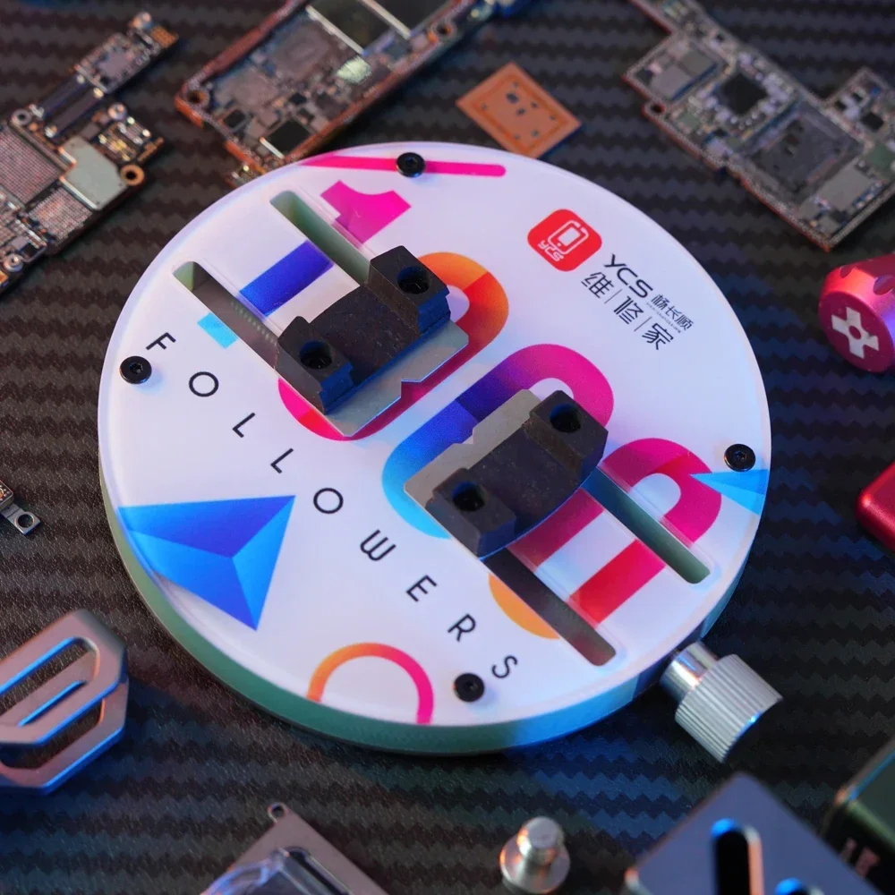 YCS H03 Pro Motherboard Mikroskop Ring Clamp Hohe Temperatur Beständig Leuchte für Mobiltelefone PCB Board CPU IC Reparatur Werkzeuge Image