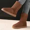 2024 Winter New Comfortable Platform Bottom Designer Women Snow Boots Office Walking Shopping Women