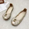 Neue Frühling Sommer Ballerinas Frauen Einzelnen Schuhe Flache Elegante Damen Marke Schuhe Weichen Bequemen Große Größe 42 DX336