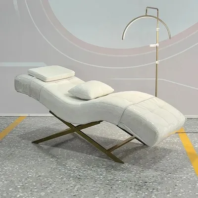 Beauty Bed, S-shaped, Eyelash Beauty Bed, Nail Art, Face and Ear Picking, Tattooing, Tattoo, Beauty