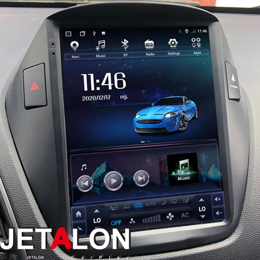 10,4 Zoll Für Hyundai ix35 2010 2011 2012 2013 2014 2015 Tesla Stil Android Bildschirm Auto Multimedia Navigation 2din Stereo Image