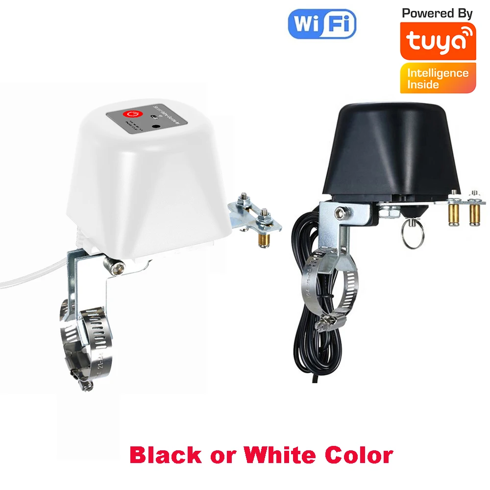Tuya WiFi Wasser Ventil Gas Abschaltung Kugelhahn Timer Garten Smart Wasserhahn Controller Unterstützung Alexa Google Assistent SmartLife Image