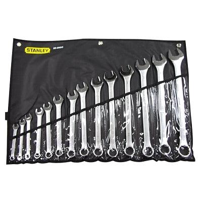 Stanley Tools For The Mechanic 14 Piece Combo Wrench SAE Set (576-85-990) 1 Set Stanley Tools®