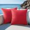 Einfache Farb-Kissenbezüge für den Außenbereich wasserdichte Technologie beschichtete Kissen für Garten-Sofas modern und schlicht 1 Stück