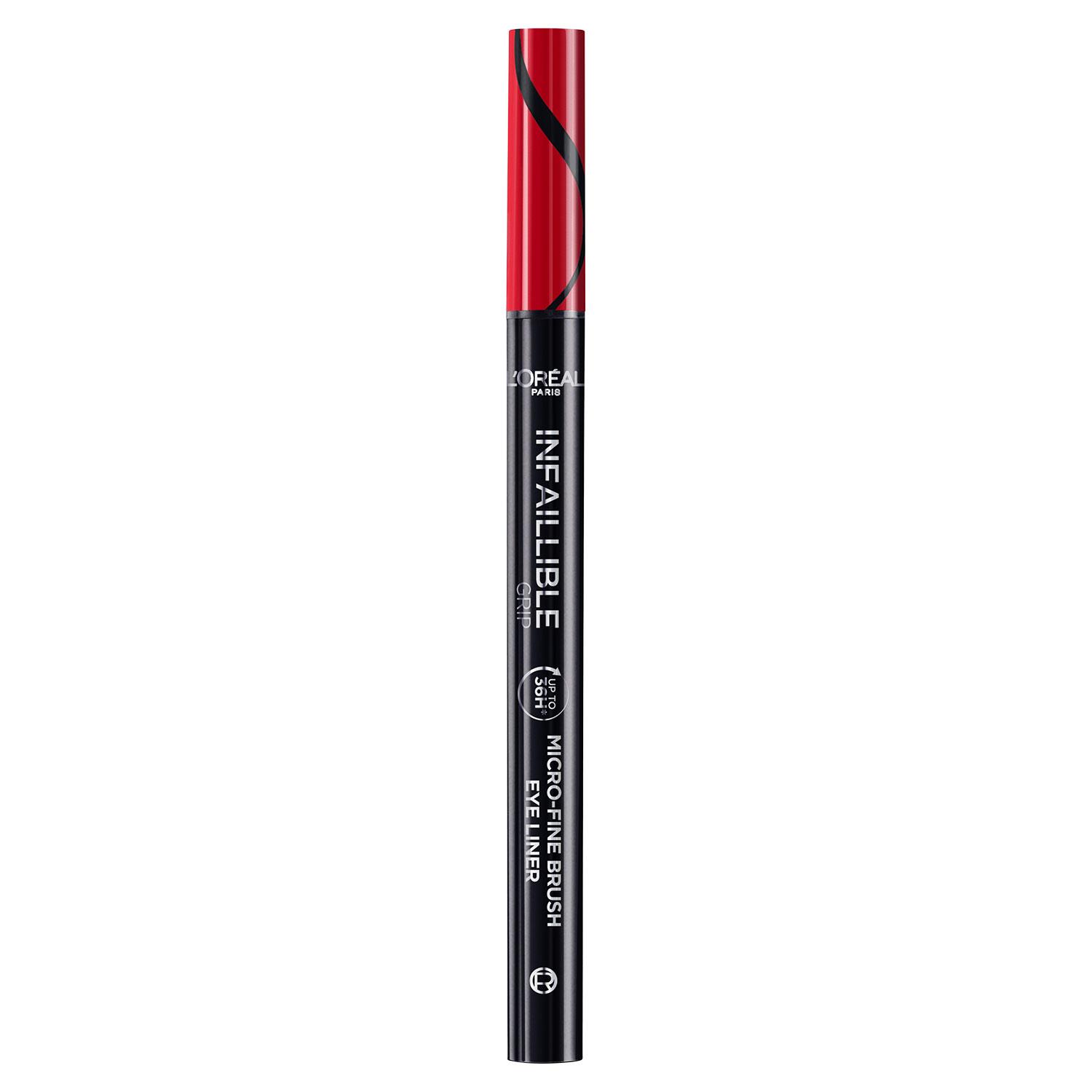 Infailible Grip 36h Eye-liner Micro-fin #01 Obsedienne 0,4 gr Image