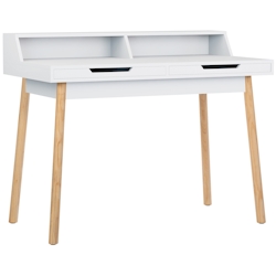 CLP Schreibtisch Eaton weiß/110 cm Image