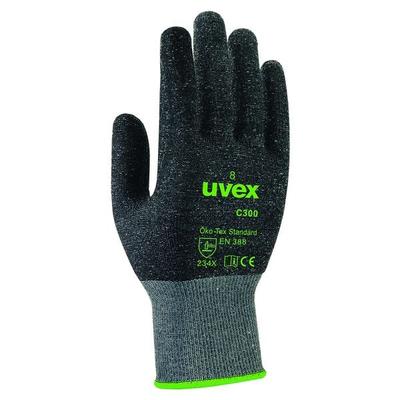 UVEX Schnittschutzhandschuhe »C300 dry« Größe 7 grau Image