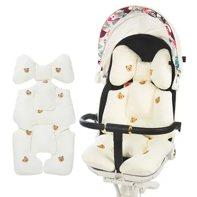 Baby Seat Pad Stroller Liner Universal 3D Air Mesh Breathable Car High Chair Cushion for Infant Pram