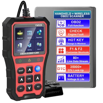 OBD2 Engine Code Reader Automotive Diagnostic Scanner Battery Life Check and Evaluation OBD2 Scanner