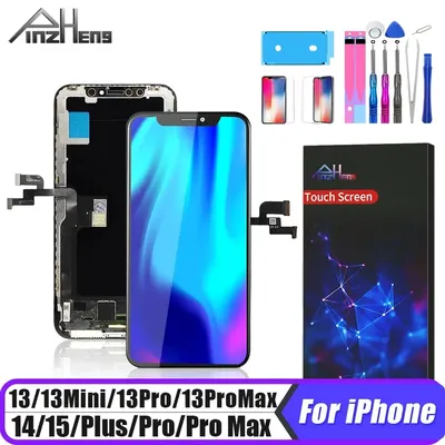 PINZHENG High Quality Screen INCELL LCD OLED For iPhone 14 Pro 15 Plus 13 Pro Max Display For iPhone