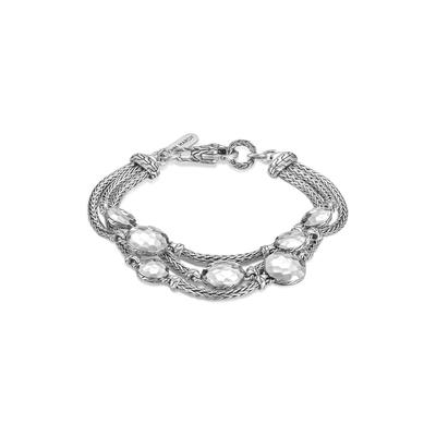 John Hardy Dot Silver Station Bracelet