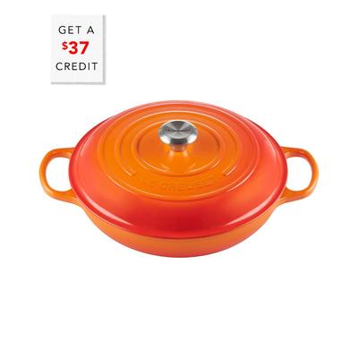Le Creuset 3.5Qt Braiser With $37 Credit