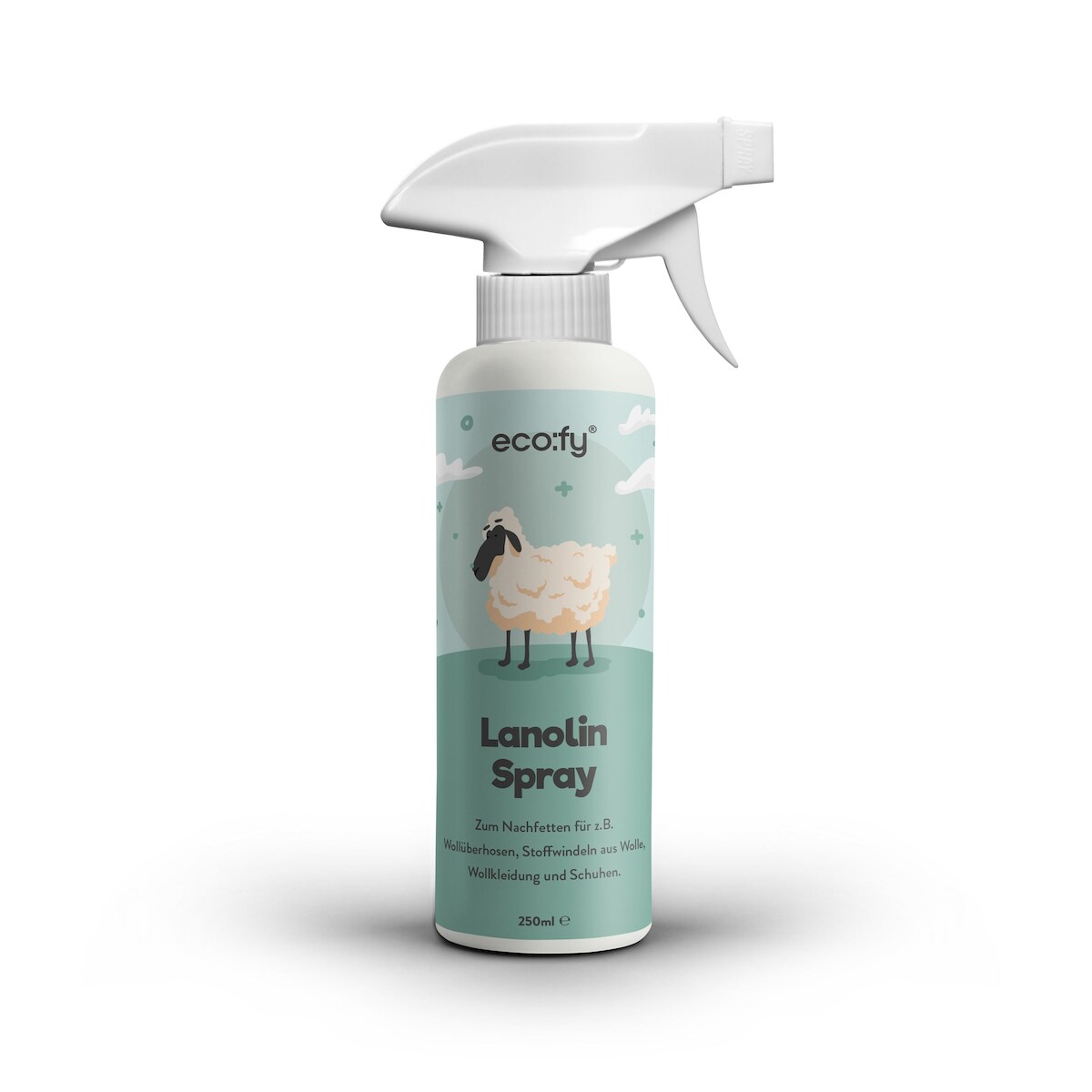 eco:fy Lanolin-Spray - 250ml - flüssiges Wollfett als schnelle Pflege Image