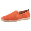 Espadrille VERBENAS "Tom Pacific", Herren, Gr. 44, orange, Textil, Veloursleder, klassisch, Schuhe, Loafer, Slipper, Sommerschuh, Strandschuh mit Stretcheinsätze