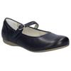 Ballerina JOSEF SEIBEL "Fiona 77", Damen, Gr. 38, blau (dunkelblau), Leder, elegant, Schuhe, mit Schnallenverschluss