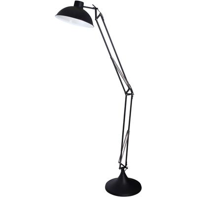 SALESFEVER Stehlampe "Jack", schwarz, H: 173cm, Lampen, gefertigt aus Stahl, Bogenlampe Image