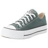 Sneaker CONVERSE "CHUCK TAYLOR ALL STAR LIFT PLATFORM", Gr. 37, true nature, natural ivory, Synthetik, Textil, sportlich, Schuhe