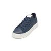 Sneaker MARC O'POLO "im klassischen Vulka-Look", Damen, Gr. 40, blau (navy), Obermaterial: 100% Baumwolle, unifarben, Schuhe
