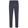 Stoffhose BRÜHL "York DO", Herren, Gr. 54, EURO-Größen, blau, 97% Baumwolle, 3% Elasthan, unifarben, casual, lang, Hosen, im klassischen 5-Pocket Style