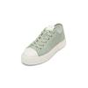 Sneaker MARC O'POLO "aus hochwertigem Veloursleder", Damen, Gr. 36, grün (dusty mint), Obermaterial: 94% Leder, 6% Baumwolle, unifarben, Schuhe