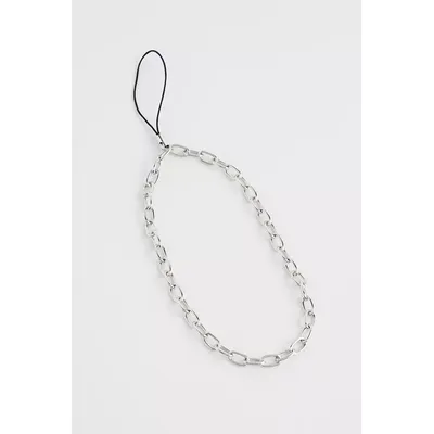 Silence + Noise Charm Phone Chain - Silver at Urban Outfitters