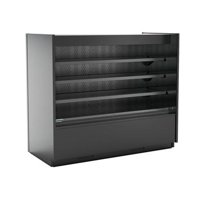 Structural Concepts B65R 71 5/8" Oasis Vertical Open Air Cooler w/ 3 Levels, 208-240v, Black