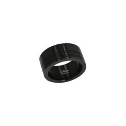 s.Oliver Ring Herren schwarz, 62