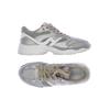 Hogan Damen Sneakers, Gr. 38.5, grau, kein Etikett