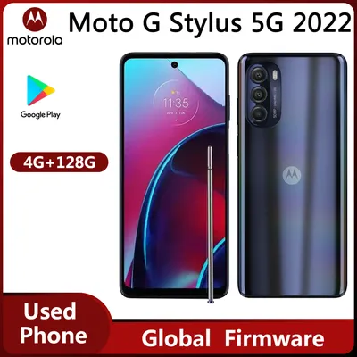 Motorola moto G Stylus 5G 2022（XT2215）6.8" 1080x2460 pixels 5000mAh Original Android Smartphone Used