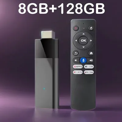 Q12 Mini TV Stick Android 14 ATV Ram 4 GB 8 GB Rom 64 GB 128 GB Quad Core Allwinner H313 2,4 G & 5 G Wifi Global Streaming Smart TV Box