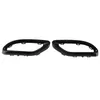 Glänzend schwarze Auspuffabdeckungen für Mercedes – Benz A B C E GLC CLS W177 W247 W205 W213 X253
