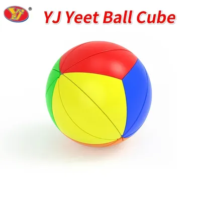 [Picube] Yj Yeet Ball Cube Fidget Cubes Strange Shape Magic 3x3 Speed Learning Lernspielzeug für Image