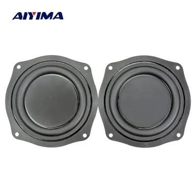 AIYIMA 4 Inch Bass Radiator Speaker Vibration Membrane Diaphragm Passive Radiator Loudspeaker Woofer