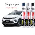 Per Kia Stonic penna di riparazione trasparente bianco blu mare blu vernice per auto artefatto stella schermo penna a punti arancioni