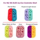 Custodia blu rossa sinistra destra per controller Joy Con Nintend Switch Parti di ricambio per console di gioco Custodia Joy-Con NS OLED