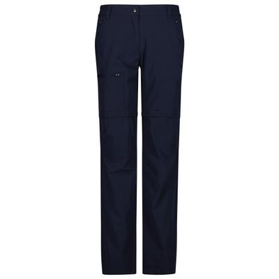 CMP - Women's 4-Way Stretch Zip Off Pant - Zip-Off-Hose Gr 38 blau Image