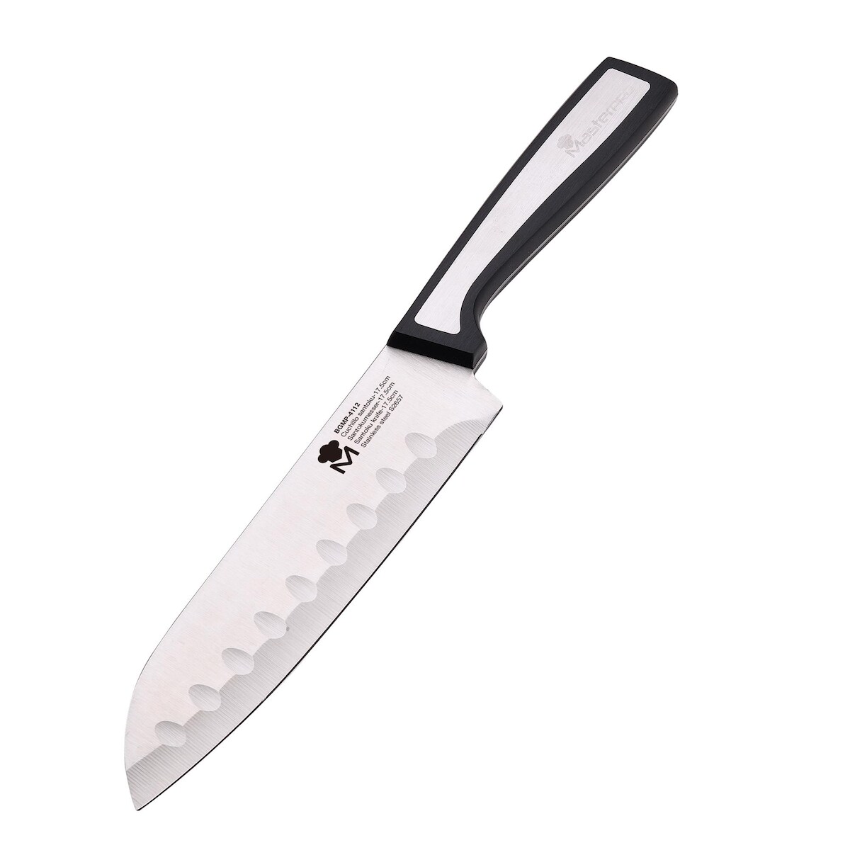 Masterpro - Scharfes 17,5 cm langes Santokumesser aus Edelstahl Image
