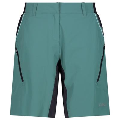 CMP - Women's Free Bike Bermuda + Mesh Underwear - Radhose Gr 46 türkis Image