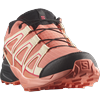 Wanderschuh SALOMON "SPEEDCROSS WP J", Gr. 35, emberglow, tender peach, fusion coral, Textil, Synthetik, sportlich, Schuhe, wasserdicht