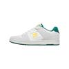 Skateschuh DC SHOES "Manteca 4 S", Gr. 10(43), sanftes weiß, dunkelgrün, 53.02% Leder, 46.98% Synthetikmaterial, Schuhe