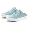 Sneaker ELBSAND "Sabot, Clog", Damen, Gr. 45, blau (hellblau), Obermaterial: 100% Textilmaterial. Futter: 100% Textilmaterial. Decksohle: 100% Textilmaterial. Laufsohle: 100% Synthetik, unifarben, casual, Schuhe Sabot, Freizeitschuh, Halbschuh,...