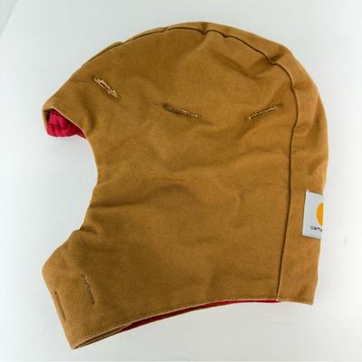 Carhartt Accessories | Vintage Carhartt Duck Brown Canvas Quilt Lined Hard Hat Liner Hq126 Usa Union | Color: Brown/Tan | Size: Os