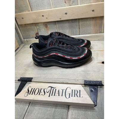 Nike Shoes | Womens Us 7/ Mens Us 5 Rare Nike Air Max 97 Og X Undefeated Black 2017 Eu38 | Color: Black/Red | Size: 5