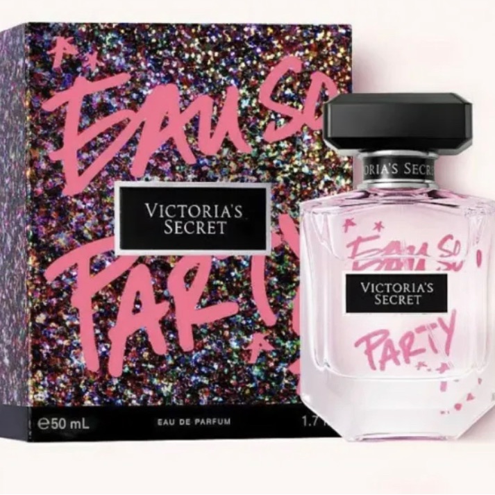 Victoria's Secret Bath & Body | Victorias Secret Eau So Party Perfume Edp Eau De Parfume 1.7 Oz 50 Ml Htf New | Color: Black/Pink | Size: Os