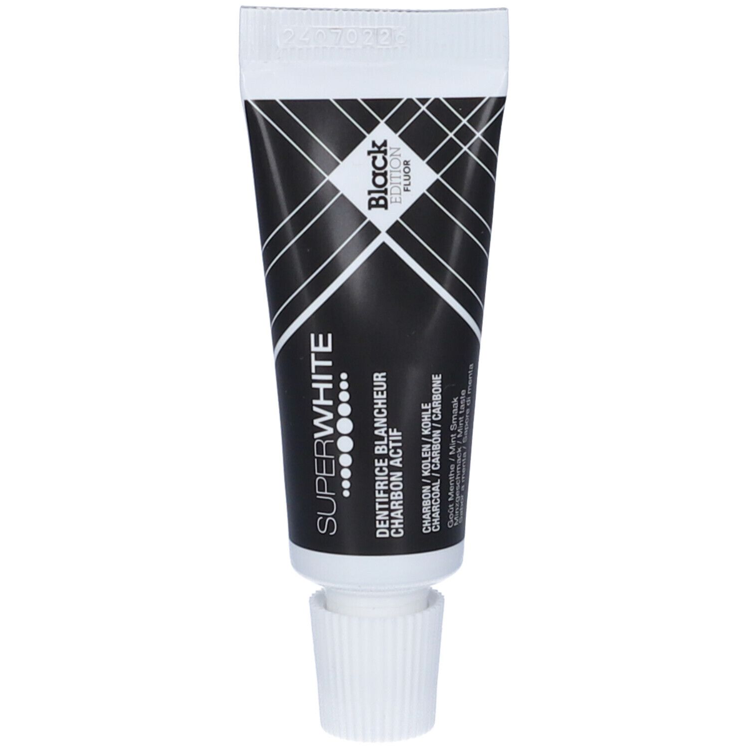 Superwhite Dentifricio Carbone Attivo Black Edition 15ml 15 ml